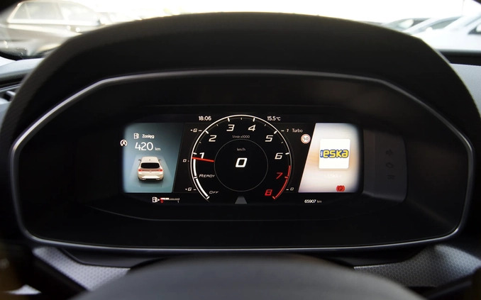 Seat Leon cena 77500 przebieg: 65906, rok produkcji 2021 z Kozienice małe 742